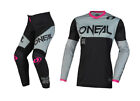 Oneal 2023 Womens Element Racewear Jersey Pant Offroad Dirt Bike MX Black/Pink