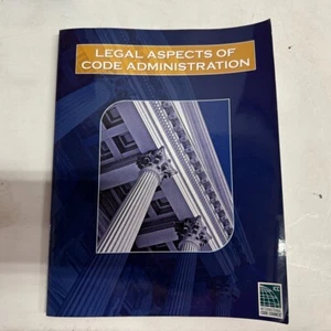 Legal Aspects of Code Administration - Paperback - GOOD - FREE SHIPPING! - Picture 1 of 4