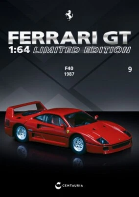 NEW IXO 1:64 FERRARI F40 - 1987 +BOX +Magazine no Minichamps - Immagine 1 di 3
