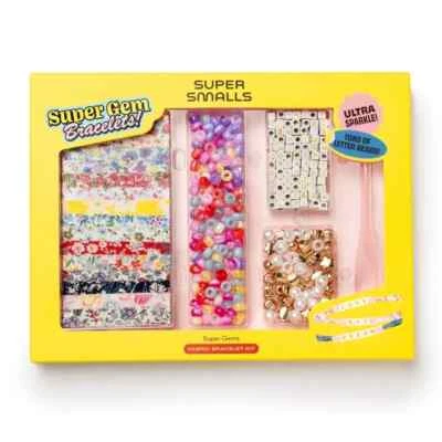 Super Smalls DIY Tie Friendship Bracelet Kit with Beads and Fabric - Image 1 of 4