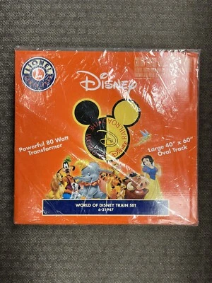 + Lionel 6-31947 O Gauge The World of Disney Railroad Train Set Sealed Box - Image 1 of 4