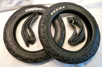 2x KENDA Mantel 12 1/2 x 2 1/4 (62-203) und 2x 12"-Schlauch Kinderwagen Fahrrad - Bild 1 von 3