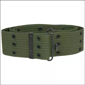 SALE LC-1 US ARMY MILITARY PISTOL BELT ALICE WEBBING LC1 SECURITY PATROL OLIVE - Foto 1 di 6