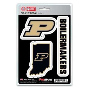 Purdue Boilermakers Decals - 3 Pack - Picture 1 of 1