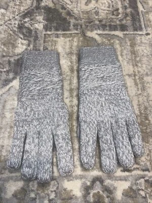 Mujer Isotoner Cálido Invierno Guantes Tejido Talla Única Gris 22605 Foto 1 de 4