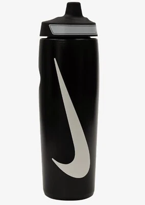 Nike REFUEL Bottle Sports Tumbler Black Cycling 24oz 710ml GYM Cups FN0416-091 - Image 1 of 4