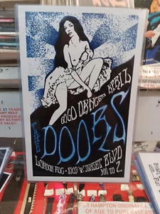 DOORS POSTER LATE 2000'S VINTAGE 11 X 17 IN TOP LOADER CONCERT BOARD - Picture 1 of 2