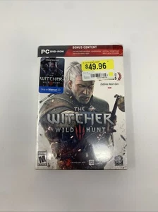 The Witcher 3: Wild Hunt - PC DVD-ROM - Complete Set BRAND NEW FACTORY SEALED - Picture 1 of 7