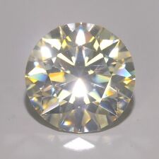 2.46Cts REAL REPLACEMENT OF DIAMOND MOISSANITE WHITE COLOR 9MM ROUND-REF VDO