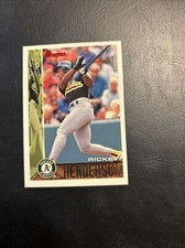 Cpp 1995 Bowman  #316 Rickey Henderson Oakland A’s Athletics