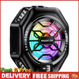 2 in 1 Magnetic/Back-clip Phone Heatsink 3 Gear Adjustable with Digital Display  - Afbeelding 1 van 11