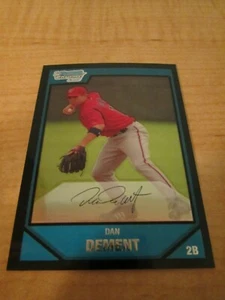 Bowman 2007 cromo béisbol Dan Dement #BC80 Tampa Bay Devil Rays - Imagen 1 de 2