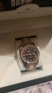 Rolex Oyster Perpetual DATEJUST With Original Box/Packaging & Accessories/Links - Picture 1 of 5
