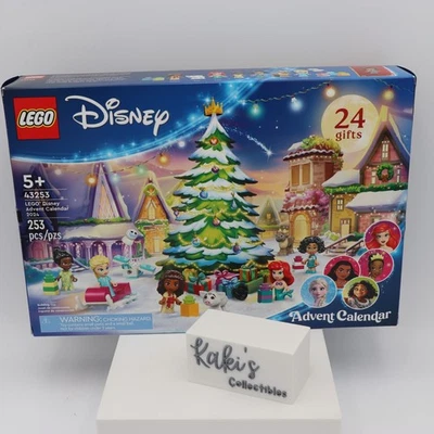 LEGO 43253 Disney Advent Calendar 2024 Christmas Holiday 8 Minifigures Retired - Image 1 of 4