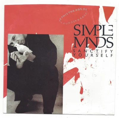 SIMPLE MINDS, "SANCTIFY YOURSELF" - Image 1 of 4