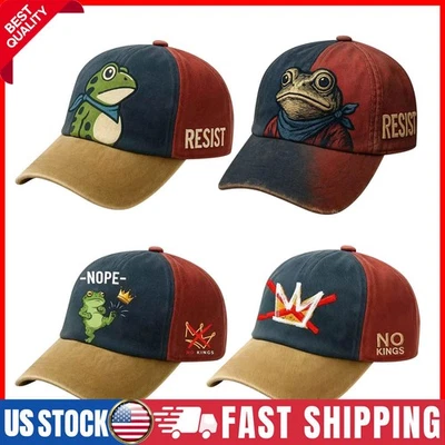 Sombrero vintage Portland Frog Resist estampado 3d 2025 sombrero para hombre Foto 1 de 4