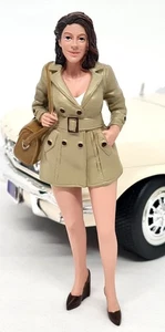American Diorama 1/18 Betty Lady Figur Poly Resin Modellauto Display - Bild 1 von 4