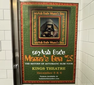 Erykah Badu Mamas’s Gun Poster Dezember 2025 groß 24”x36” - Bild 1 von 5