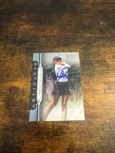2021 Artifacts Golf Card #19 Natalie Gulbis Signed Autograph Lpga - Picture 1 of 4
