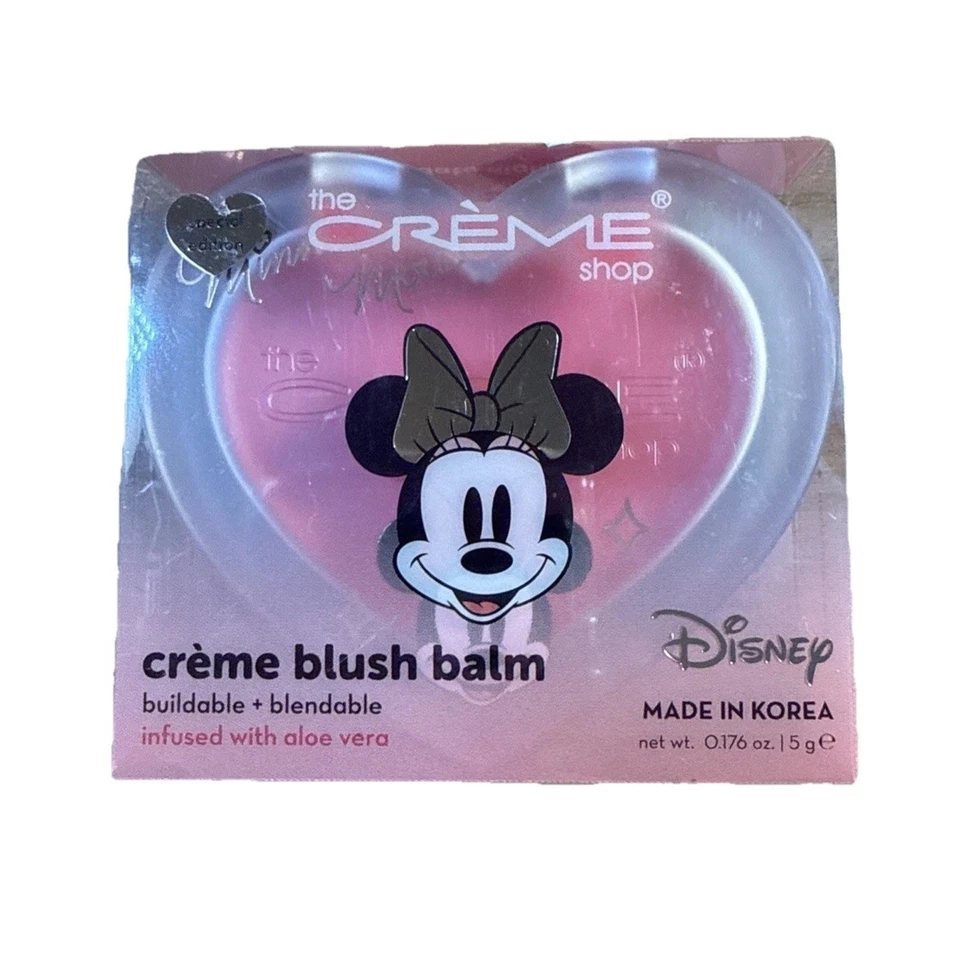 Bálsamo rubor The Crème Shop X Disney Minnie Mouse edición especial 5 g nt wg .176 oz Foto 1 de 3