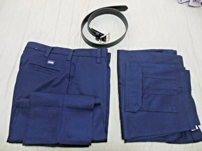 Cintas  { CARGO }  Pants / 2pcs Belt Included* 34 X 32*Navy Blue * Free Shipping - Image 1 of 4