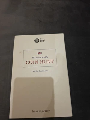 The Great British Coin Hunt UK £2 Coin Collector Album With 15 coins - Image 1 of 4