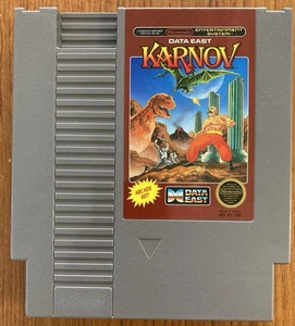 NES ~ KARNOV ~ Rare Nintendo Game 3 Screw NES-KV-USA Game Cart Only NTSC - Picture 1 of 11