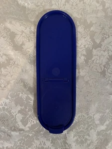 Tupperware Modular Mates Super Ovalado Verter Todo Sello Tapa de Repuesto 2240 Azul - Imagen 1 de 4