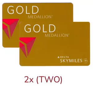Delta Gold Medallion Status for 2 (yes two!) People - Through 1/31/2026 - Picture 1 of 2