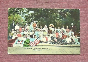 ITALIENISCHE SONNTAGSSCHULE BROOKLYN NEW YORK CITY BAPTISTENMISSION GESELLSCHAFT - Bild 1 von 2