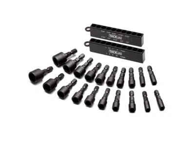 20pcs Nut Driver Bits Set 1/4" Hex Shank for Drills Screwdrivers 4-12mm - Image 1 of 4