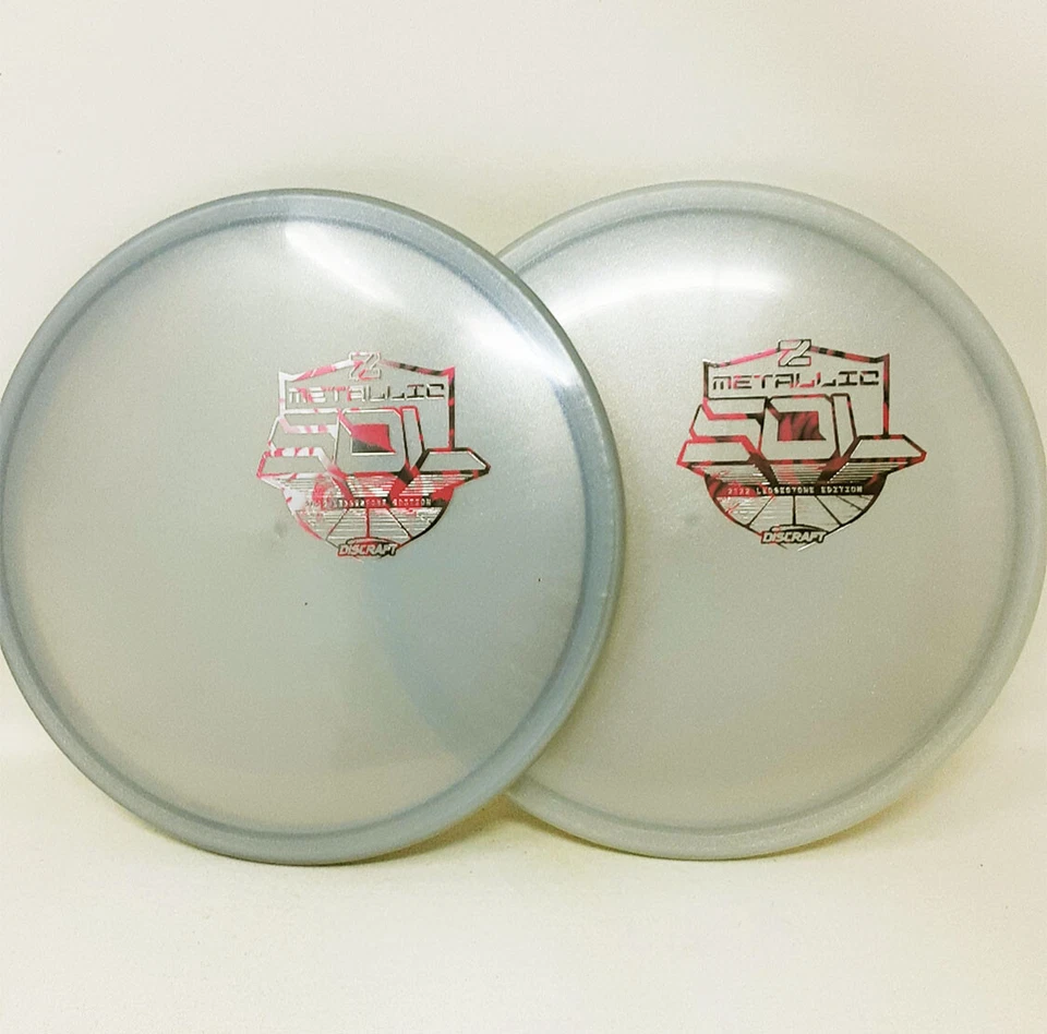 Set (2) 2022 Ledgestone Discraft Metallic Z Sol 170-2g Pink Roses FREE SHIP 4 - Image 1 of 1