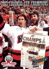2003-04 Fort Wayne Komets Champions #14 Kelly Perrault, Kevin Kotyluk