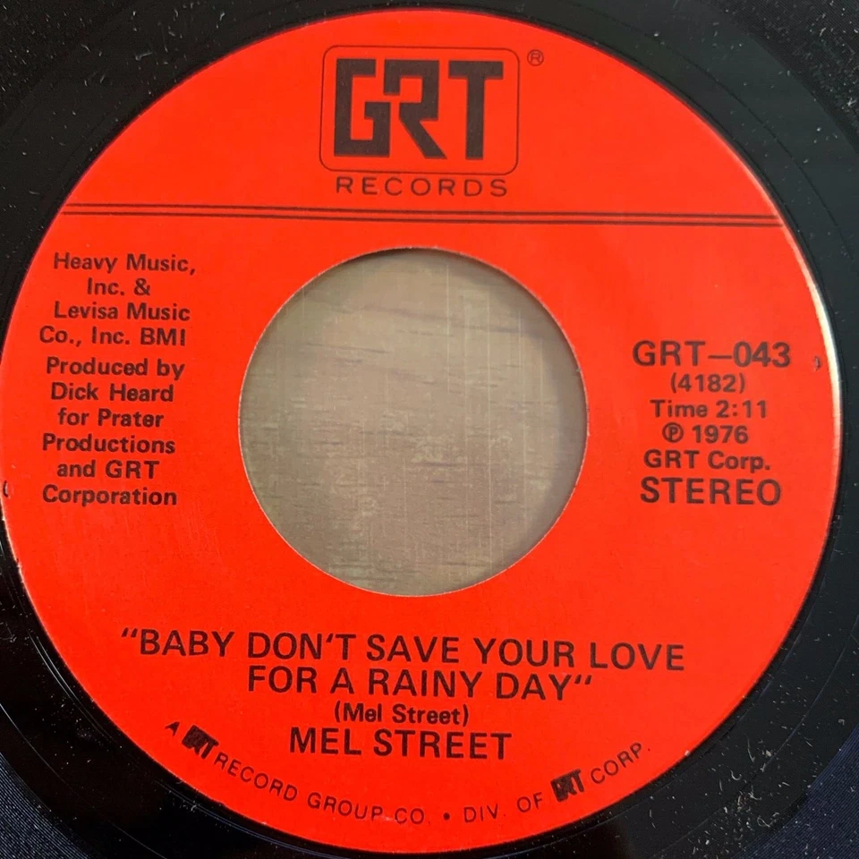 Mel Street - The Devil In Your Kisses // 7" - 1. US-Pressing 1976 - TOP - Bild 1 von 1