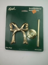 Kirsch Brass Scarf holders Holdbacks (GT313.063)