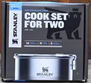 *STANLEY* Edelstahl Kochset für zwei Personen (6-teilig) - Camping- & Outdoorausrüstung - Bild 1 von 3