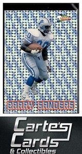 Barry Sanders 1993 Pacific #16 Silver Prism Circular Detroit Lions
