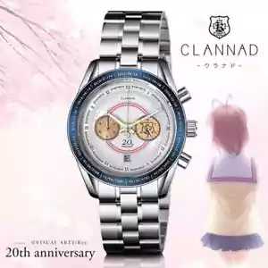CLANNED 20th Anniversary Wrist Watch Chronograph Unisex Japan Limited - Picture 1 of 9