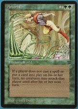 Arboria Legends NM Green Uncommon MAGIC THE GATHERING CARD (ID# 194918) ABUGames