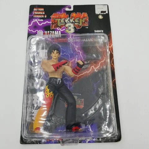 Jin Kazama Tekken 3 Action Figure Sealed Sculpted by Hiroki Hayashi 1998 Epoch Cover
