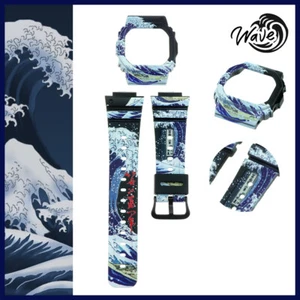 Banda de choque y bisel Wave of Kanagawa G choque DW 5600 G piezas de choque Japón - Imagen 1 de 11