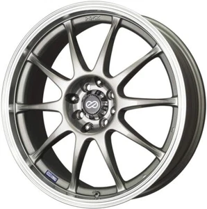 15x6.5 +38 Enkei J10 4x100/4x108 Silver Paint Wheels (Set of 4) - Picture 1 of 2