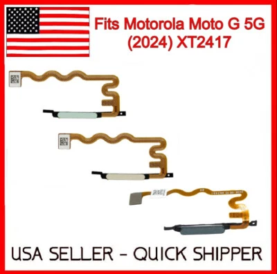 Cable flexible de huellas dactilares cinta de alimentación ORIGINAL para Motorola Moto G 5G 2024 XT2417 Foto 1 de 2