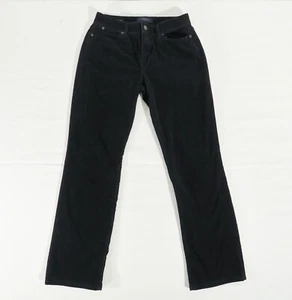 TALBOTS Petite Womens 6P (Actual 28.5 x 29) Heritage Corduroy Jeans Pants Black - Picture 1 of 5