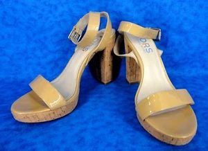 Michael Kors Women Platform High Heels Shoes Size 9M Ankle Straps Beige - Picture 1 of 12