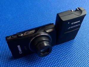 Canon IXY 640 PowerShot Elph 360 HS 20.2MP Digital Camera Black F/S From Japan - Picture 1 of 10