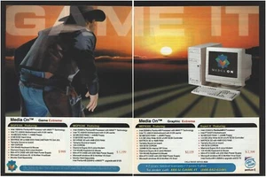 Vintage/Retro Media On PC Multi System Print Ad Promo 1997 - Picture 1 of 4