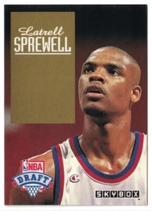 1992-93 Skybox - Draft Picks #DP24 Latrell Sprewell - Bild 1 von 2