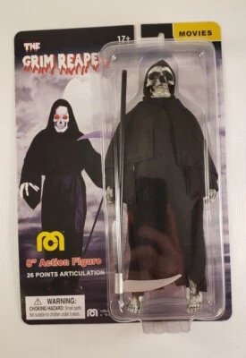 Figura de acción Topps X Mego The Grim Reaper 8" NUEVA en paquete Foto 1 de 3