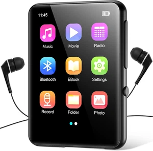64GB MP3 Player with Bluetooth 5.3, Portable Digital Lossless Music Player with - Picture 1 of 9